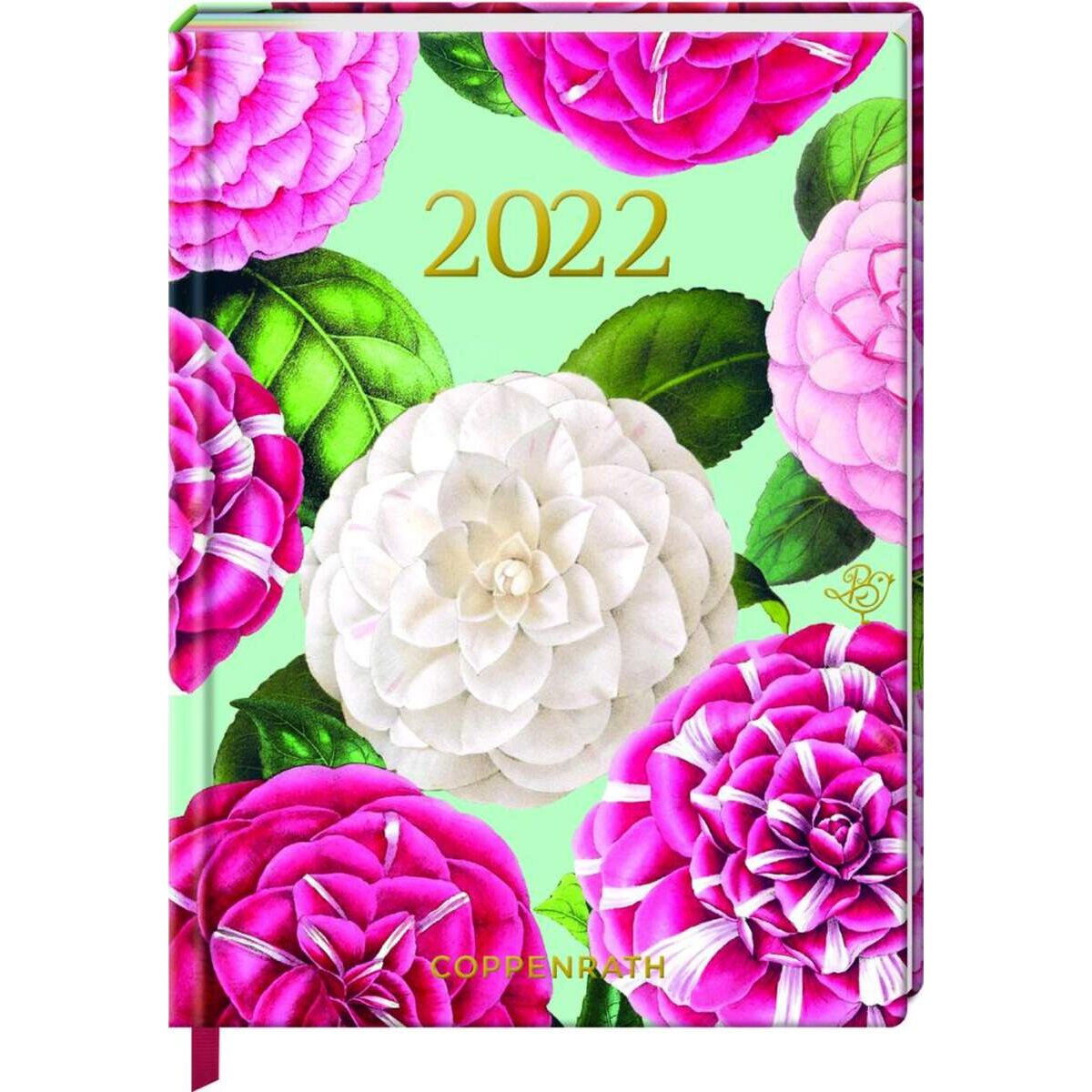 Coppenrath Verlag Jahreskalender: Mein Jahr 2022 - Kamelien (B.Behr)