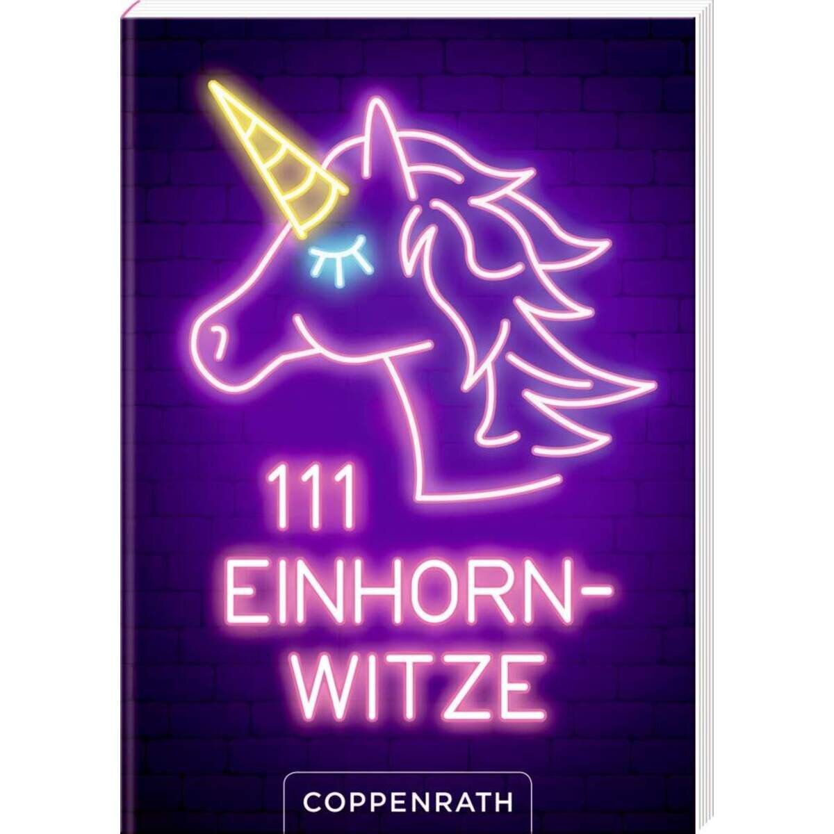 Coppenrath Verlag Kinder-Witze "Schüler/Einhorn/Fußball/Tiere" 1 Stück, 4-fach sortiert