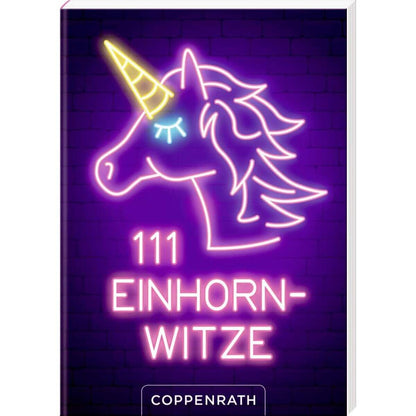 Coppenrath Verlag Kinder-Witze "Schüler/Einhorn/Fußball/Tiere" 1 Stück, 4-fach sortiert