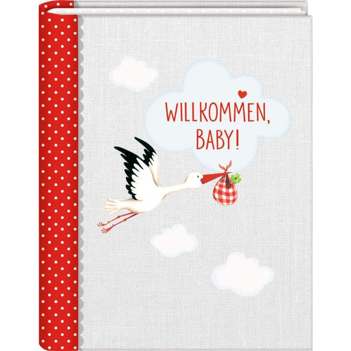 Coppenrath Verlag Kl. Foto-Einsteckalbum: Willkommen, Baby! BabyGlück