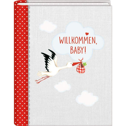 Coppenrath Verlag Kl. Foto-Einsteckalbum: Willkommen, Baby! BabyGlück