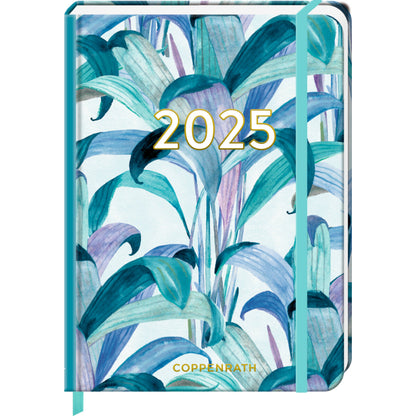 Coppenrath Verlag Kl. Wochenkal.: Mein Jahr 2025 - Palme türkis (All a.blue)