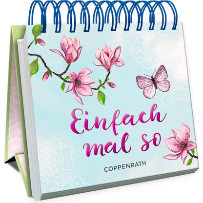 Coppenrath Verlag Kleines Spiralaufstellbuch: Einfach mal so