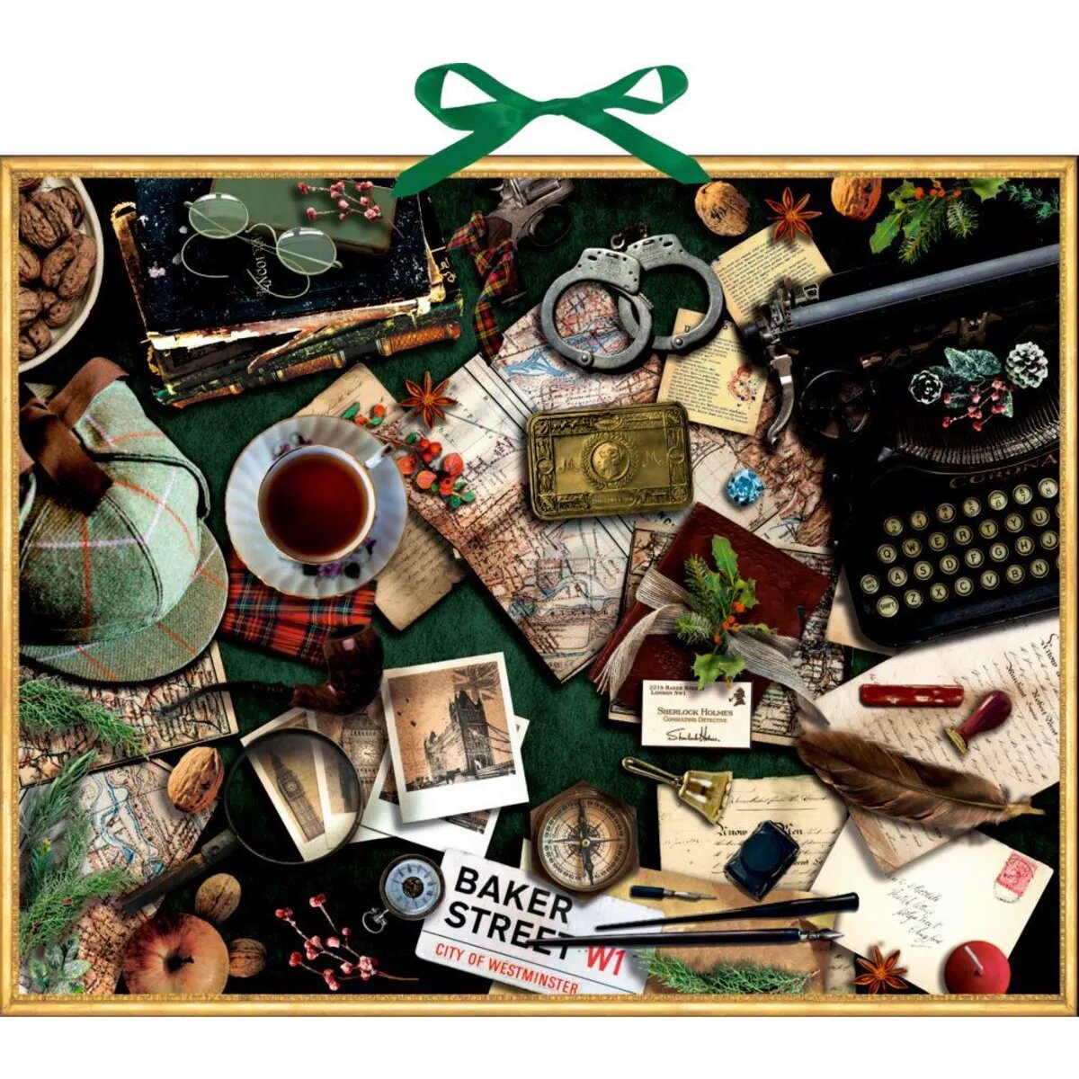 Coppenrath Verlag Krimi-Advent mit Sherlock Holmes, Zettel-Adventskalender