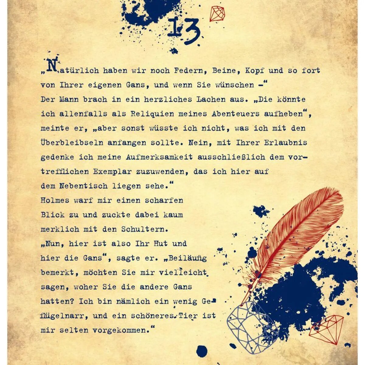 Coppenrath Verlag Krimi-Advent mit Sherlock Holmes, Zettel-Adventskalender