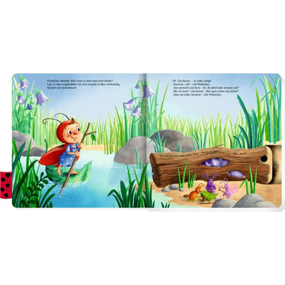 Coppenrath Verlag Kuckuck, kleiner Käfer Pünktchen, mit Schieber und Label