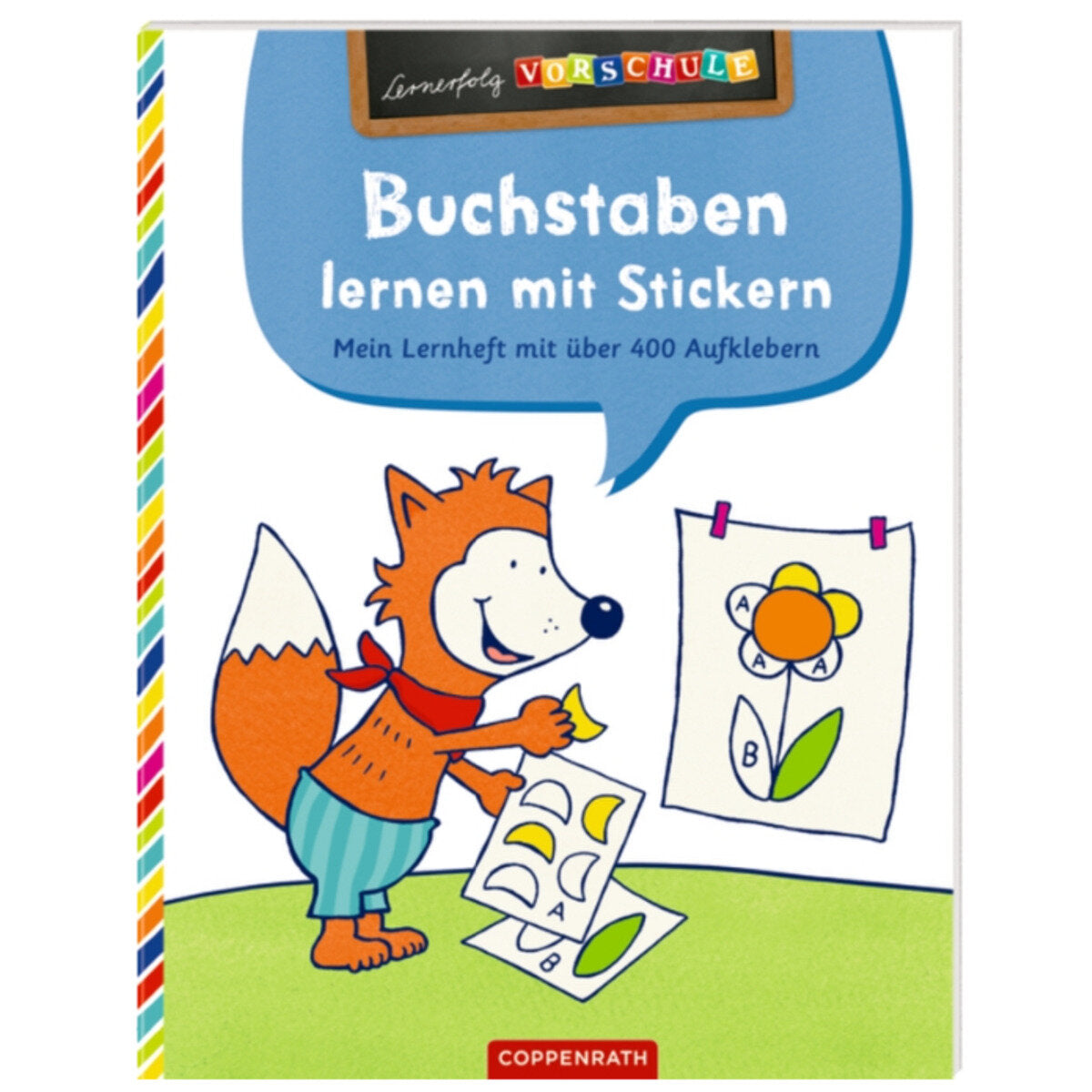 Coppenrath Verlag Lernerfolg Vorschule: Buchstaben lernen mit Stickern