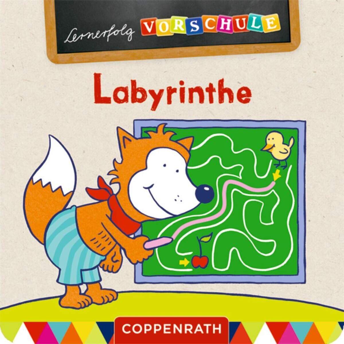 Coppenrath Verlag Lernerfolg Vorschule Labyrinthe