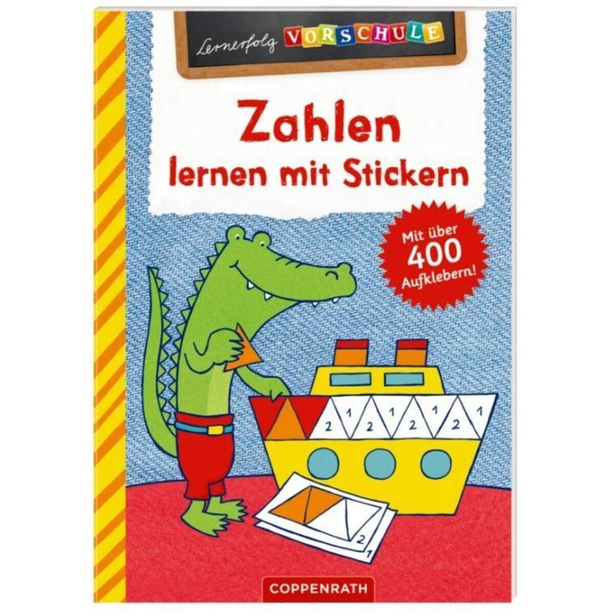 Coppenrath Verlag Lernerfolg Vorschule Zahlen lernen mit Stickern