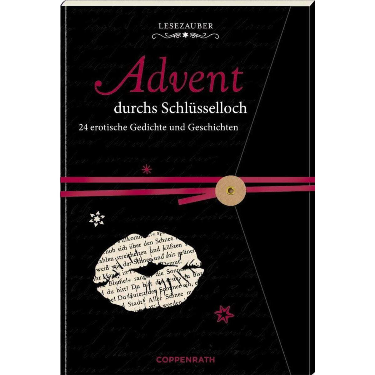 Coppenrath Verlag Lesezauber: Advent durchs Schlüsselloch - Briefbuch z. Auf.