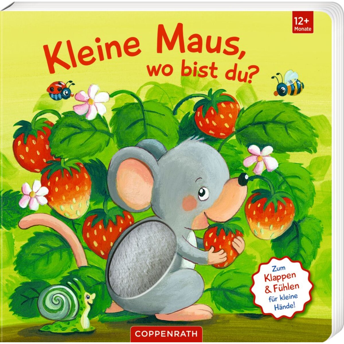 Coppenrath Verlag Mein 1. Guckloch-Fühlbuch: Kleine Maus, wo bist du?