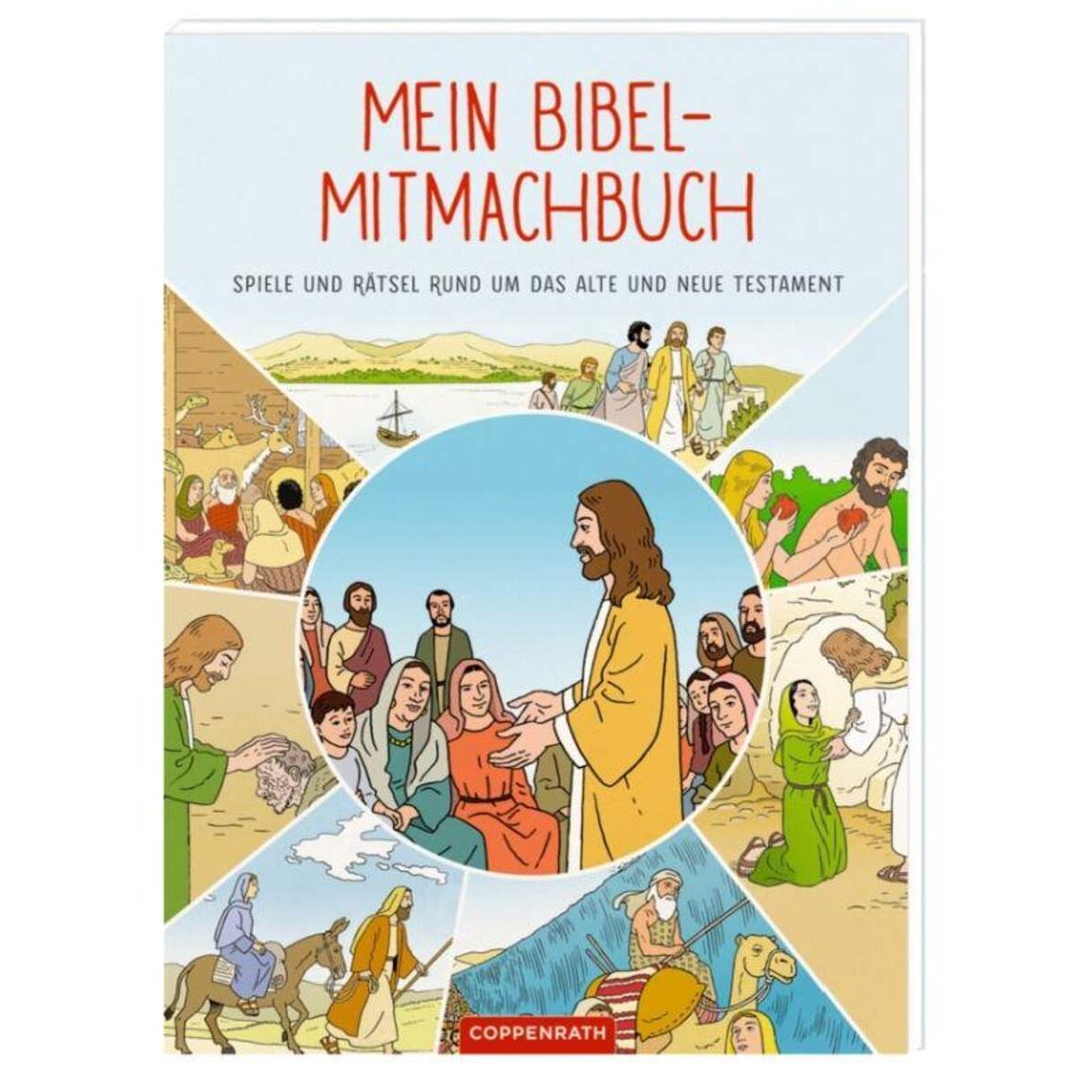 Coppenrath Verlag Mein Bibel-Mitmachbuch - Spiele und Rätsel rund um das AT+NT