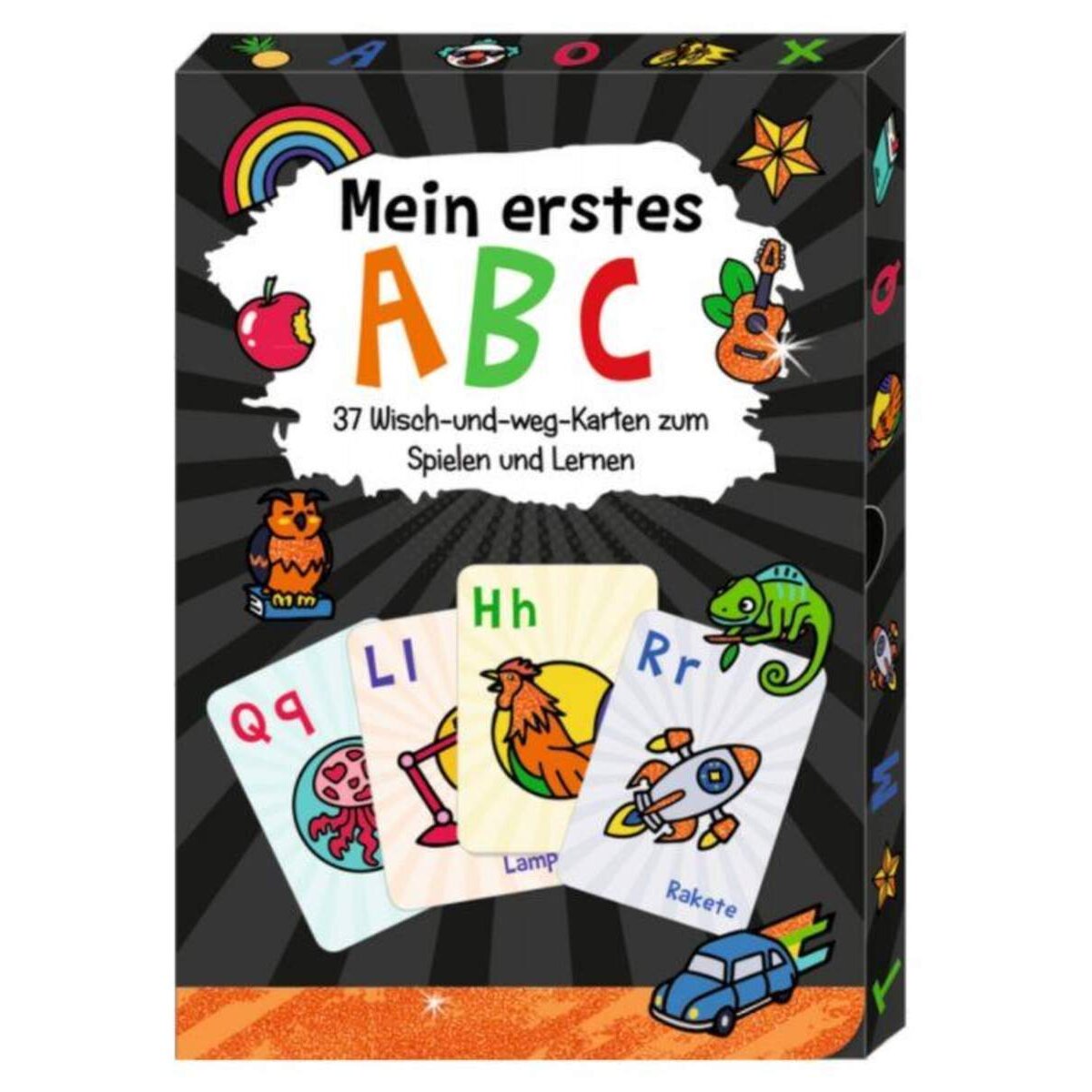 Coppenrath Verlag Mein erstes ABC - Wisch&weg-Wendekarten Funny Patches