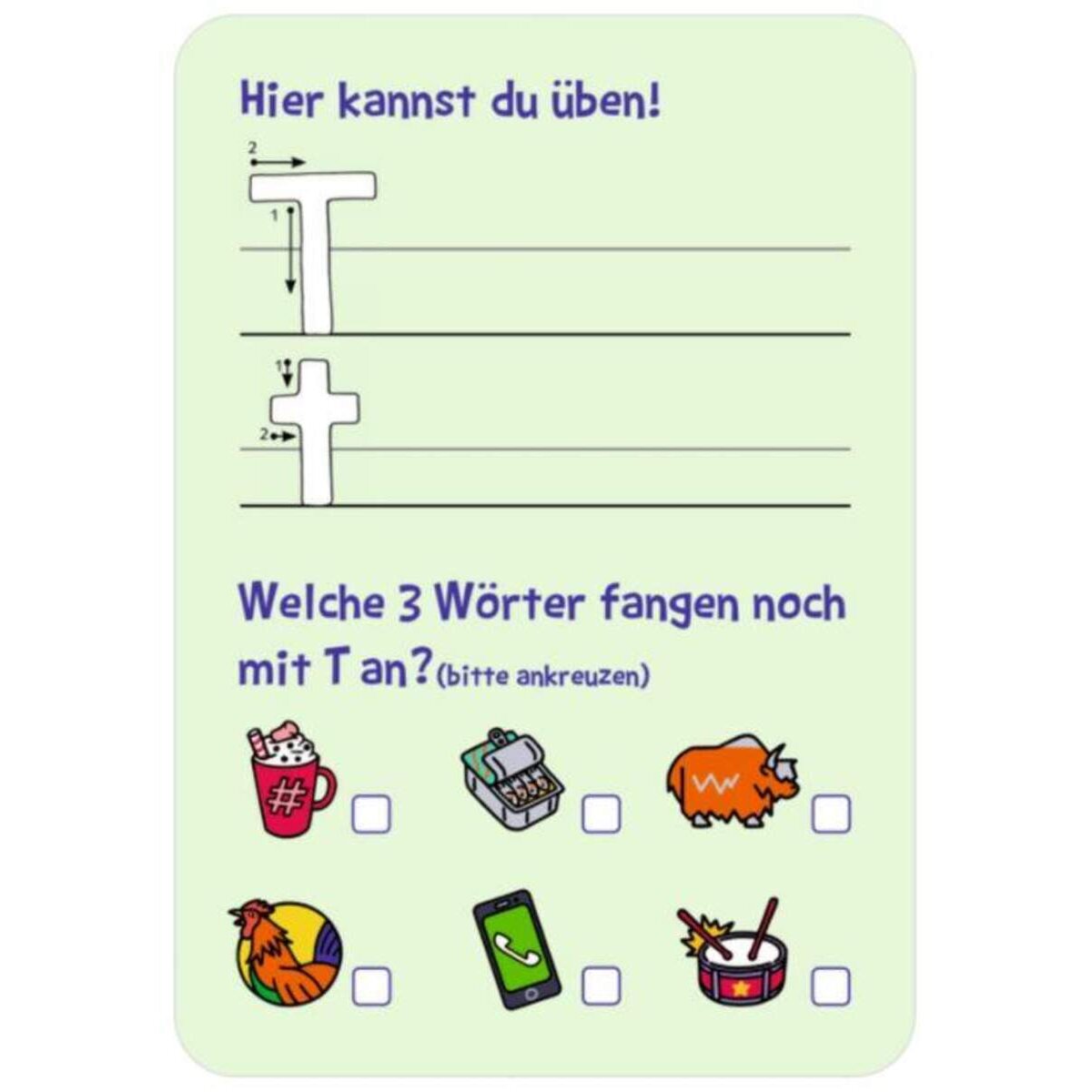 Coppenrath Verlag Mein erstes ABC - Wisch&weg-Wendekarten Funny Patches