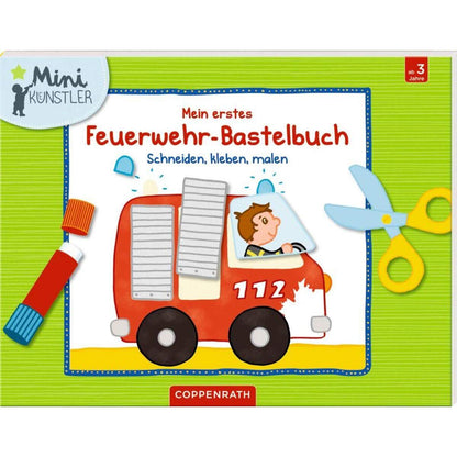 Coppenrath Verlag Mein erstes Feuerwehr-Bastelbuch