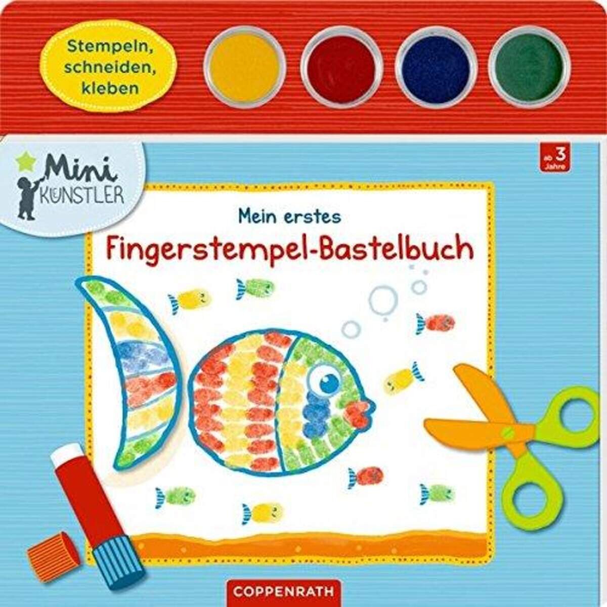 Coppenrath Verlag Mein erstes Fingerstempel-Bastelbuch (Mini-Künstler)