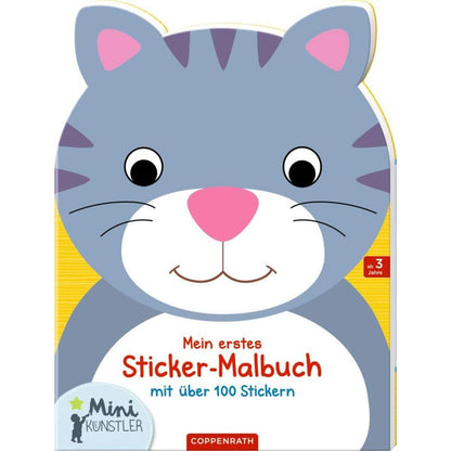 Coppenrath Verlag Mein erstes Sticker-Malbuch: Katze (Mini-Künstler)