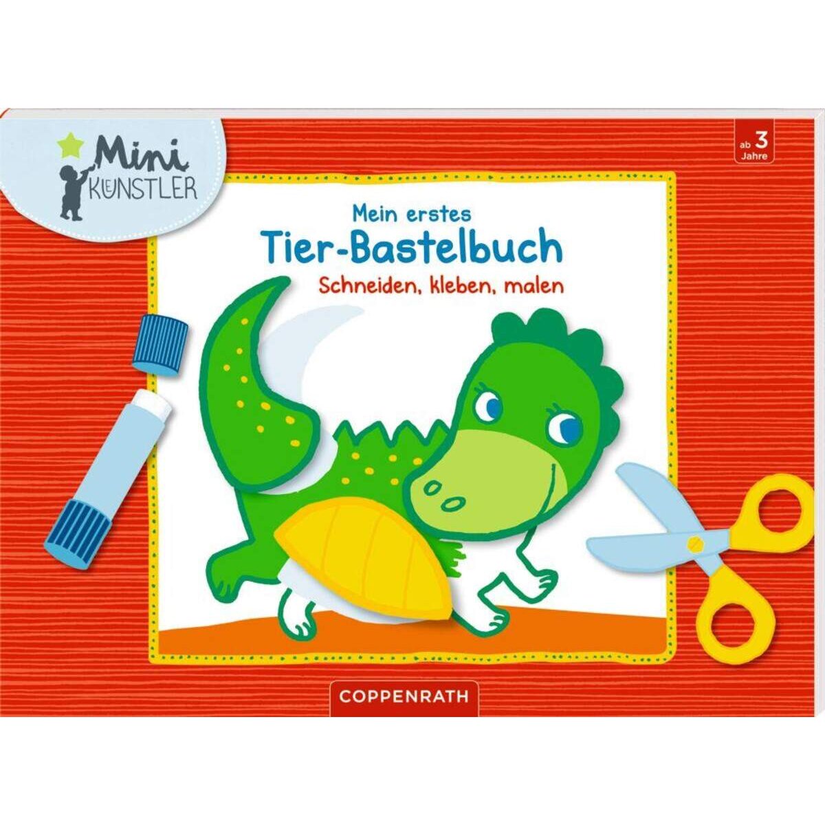 Coppenrath Verlag Mein erstes Tier-Bastelbuch (Mini-Künstler)