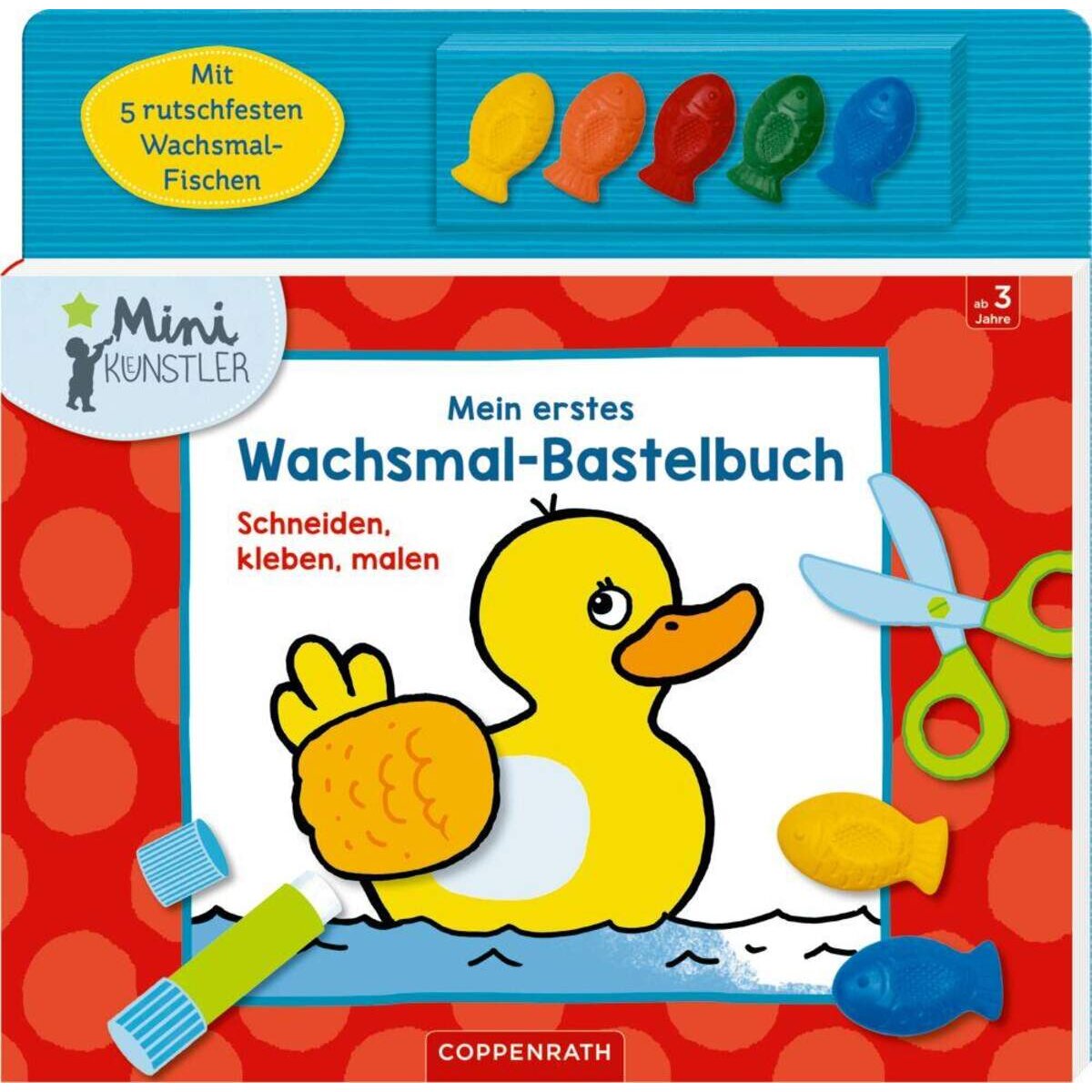 Coppenrath Verlag Mein erstes Wachsmal-Bastelbuch (Mini-Künstler)