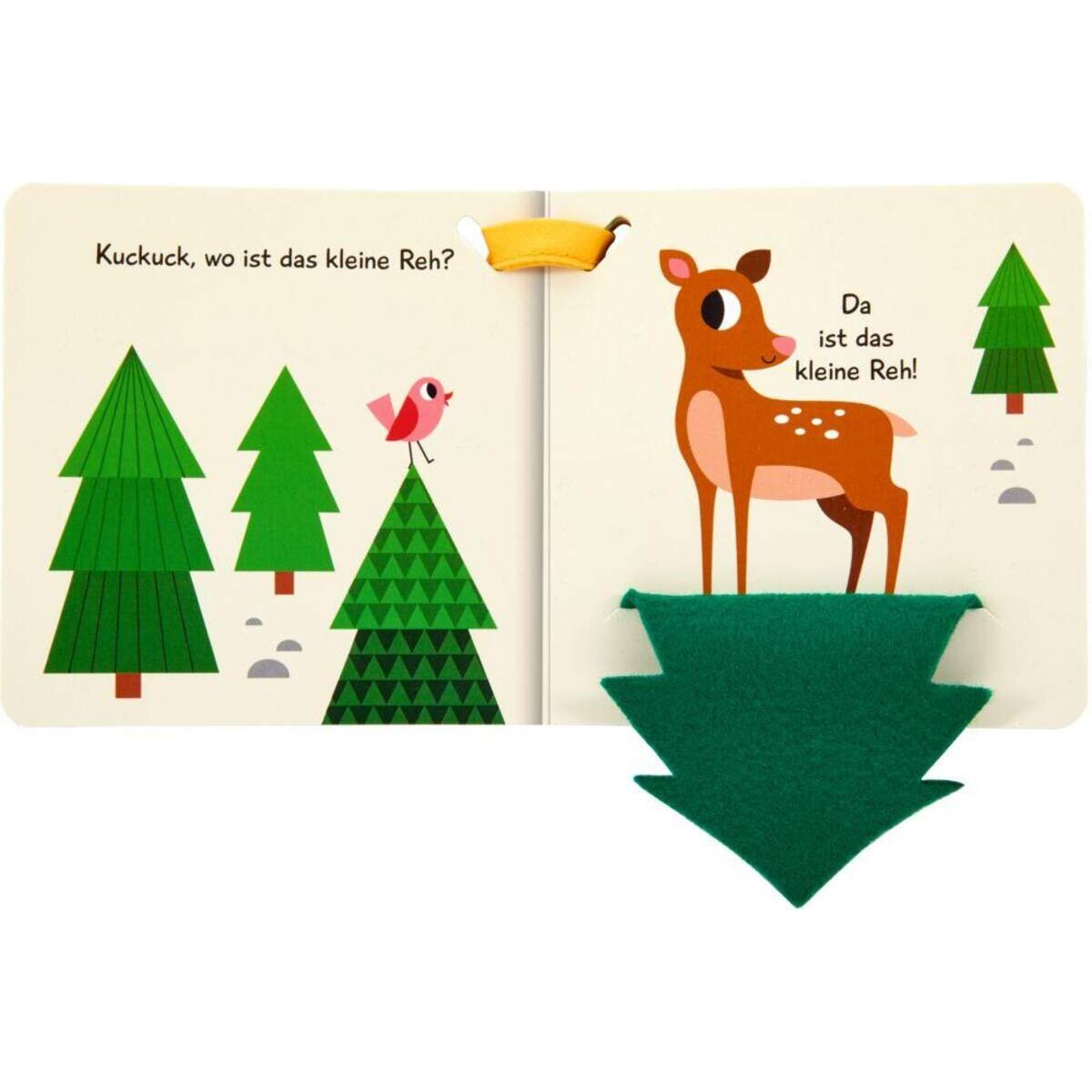 Coppenrath Verlag Mein Filz-Fühlbuch für den Buggy: Kuckuck, kleine Eule! (Fühlen & begreifen)