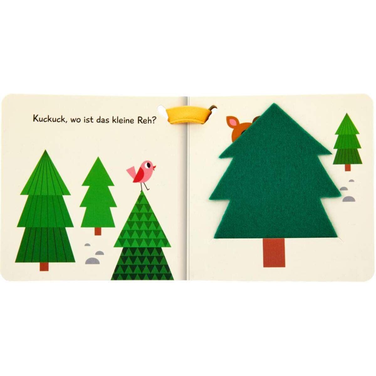 Coppenrath Verlag Mein Filz-Fühlbuch für den Buggy: Kuckuck, kleine Eule! (Fühlen & begreifen)