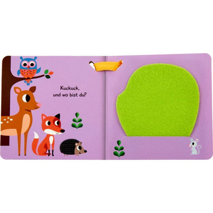 Coppenrath Verlag Mein Filz-Fühlbuch für den Buggy: Kuckuck, kleine Eule! (Fühlen & begreifen)