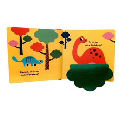 Coppenrath Verlag Mein Filz-Fühlbuch: Kuckuck, kleiner T-Rex!