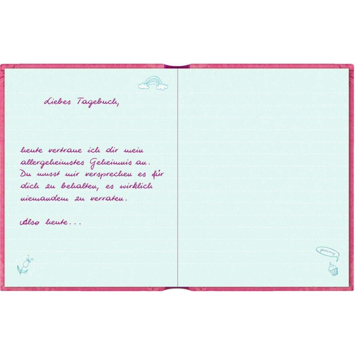 Coppenrath Verlag Mein Tagebuch mit Zahlenschloss