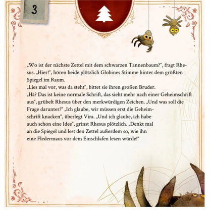 Coppenrath Verlag Memento Monstrum-Das geheimn.Schloss, Zettel-Adventsk.Rätsel