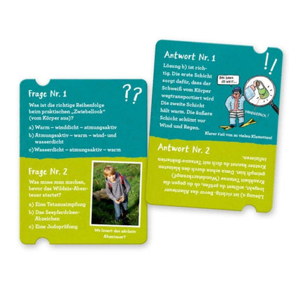 Coppenrath Verlag Nature Zoom Survival-Quiz