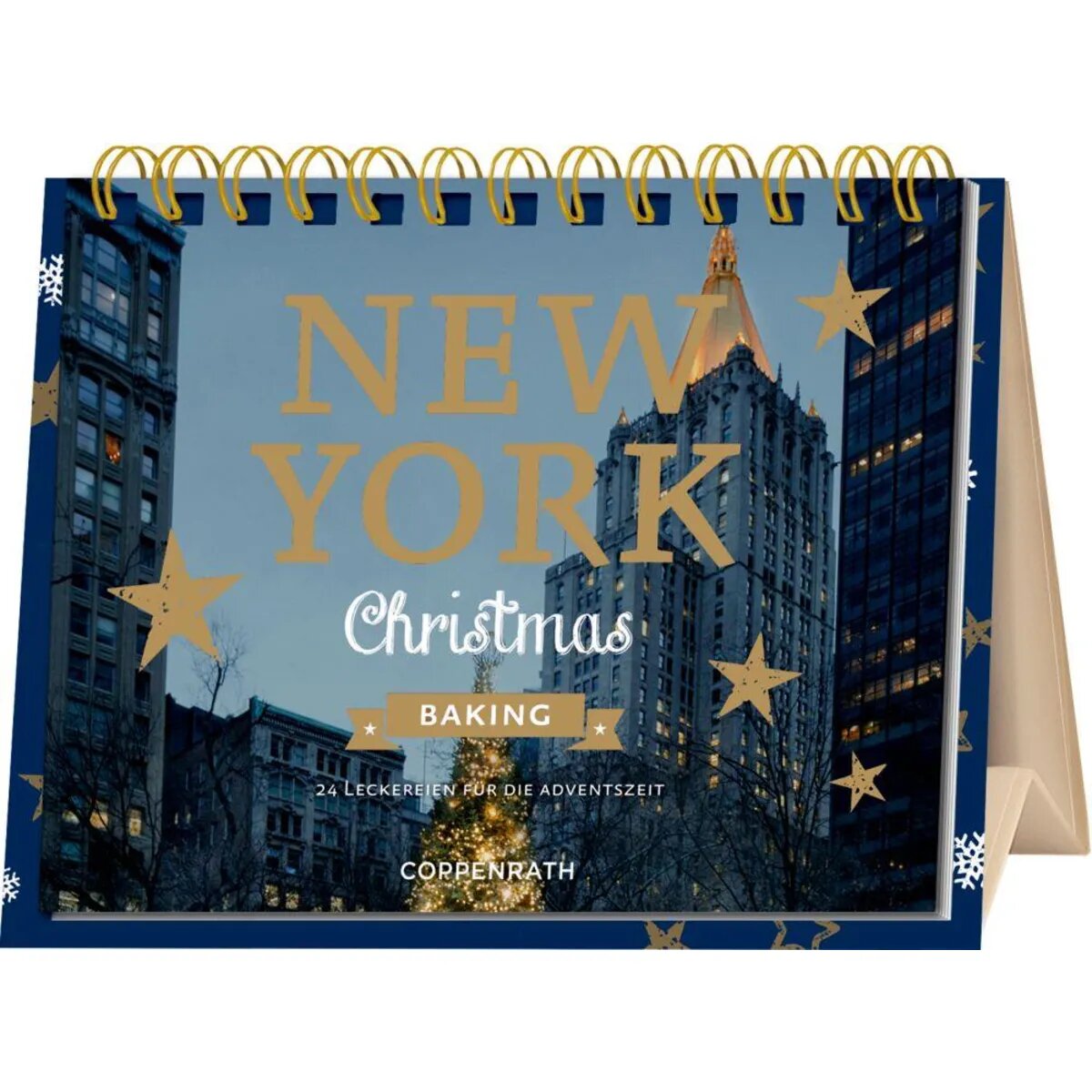 Coppenrath Verlag New York Christmas Baking, Rahmen-Tisch-Adventskalender