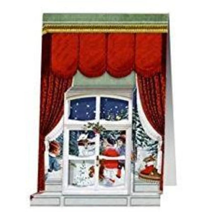Coppenrath Verlag Nostalgische Weihnachtsfenster, Mini-Adventsk., 1 Stk, Sort.