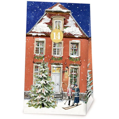 Coppenrath Verlag Nostalgische Weihnachtsstadt - 24 Adventskal.-Tüten (Behr)