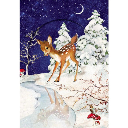 Coppenrath Verlag Nostalgischer Glitzertraum, Mini-Adventskalender-Sort.(Behr)