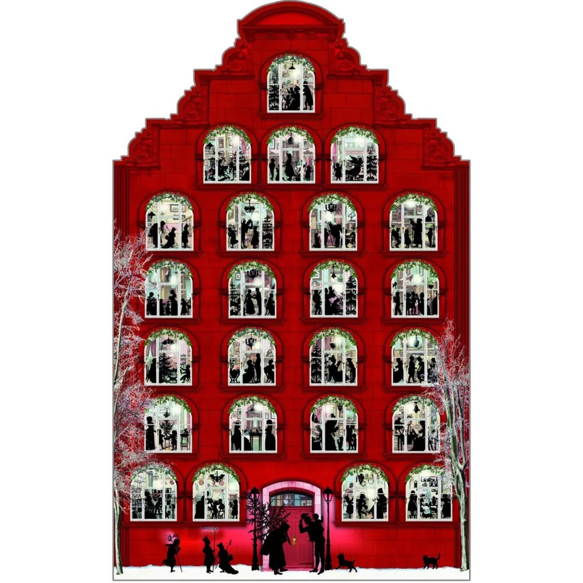 Coppenrath Verlag Nostalgisches Weihnachtshaus, Adventskalender