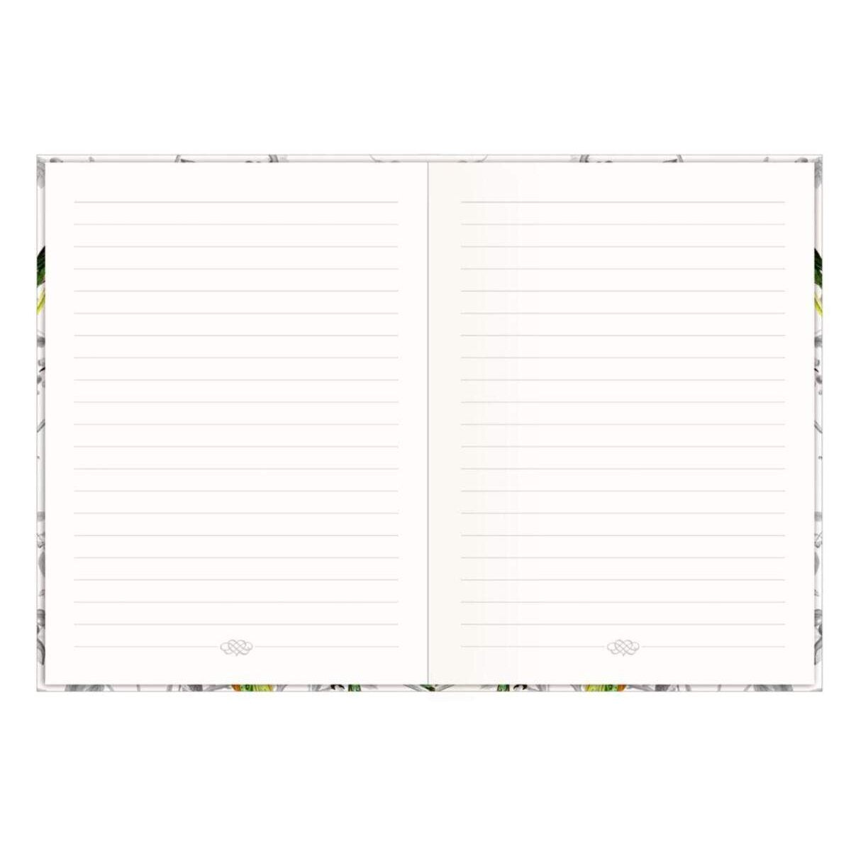 Coppenrath Verlag NoteBook Ideen & Gedanken - Notizbuch m. Stoffeinband (Behr)