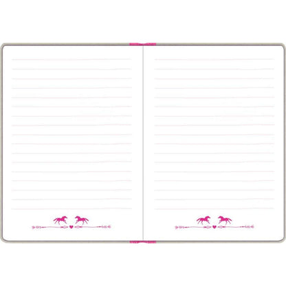 Coppenrath Verlag Notizbuch Pferdefreunde, pink