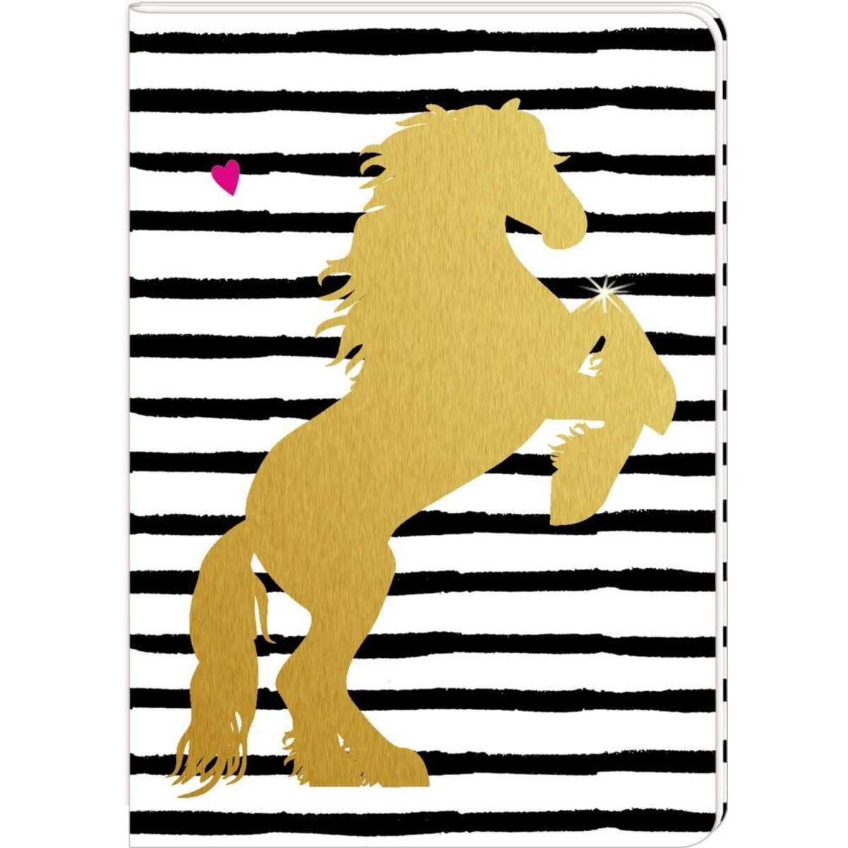 Coppenrath Verlag Notizhefte I Love Horses DIN A5, sortiert