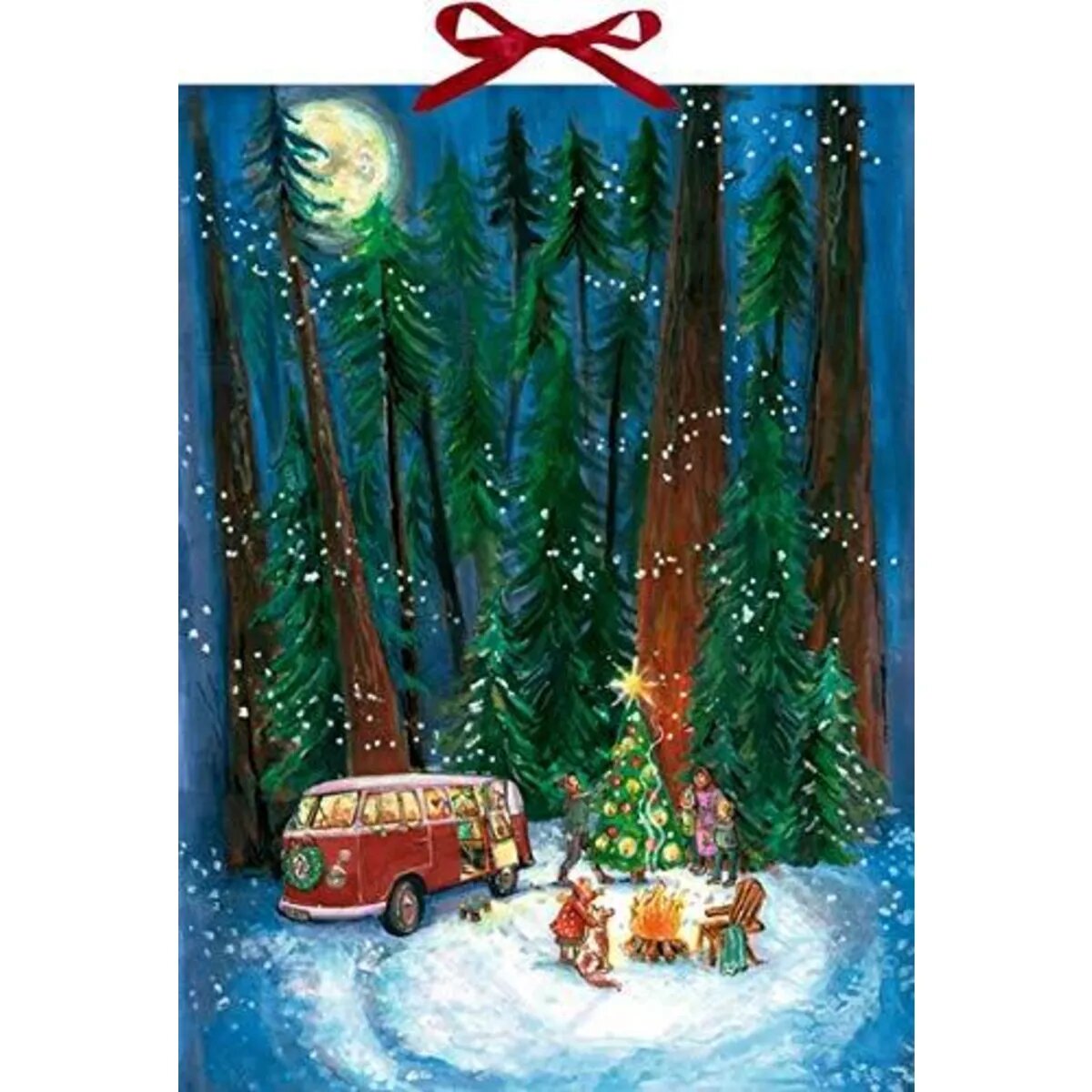 Coppenrath Verlag Outdoor-Christmas, Wand-Adventskalender