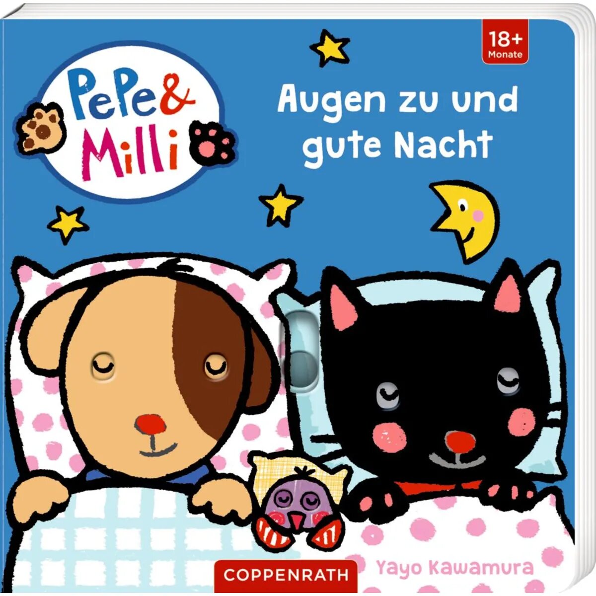 Coppenrath Verlag PePe & Milli: Augen zu und gute Nacht (Pappbilderbuch)