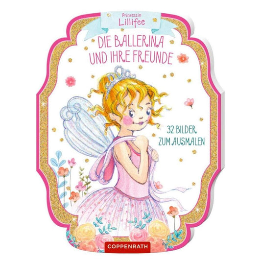 Coppenrath Verlag Prinz. Lillifee: Die Ballerina und ihre Freunde (Ausmalbuch)
