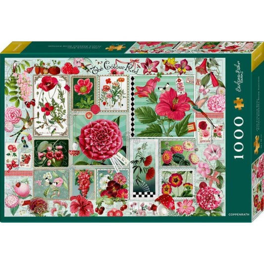 Coppenrath Verlag Puzzle The Colour Red - Barbara Behr 1000 Teile
