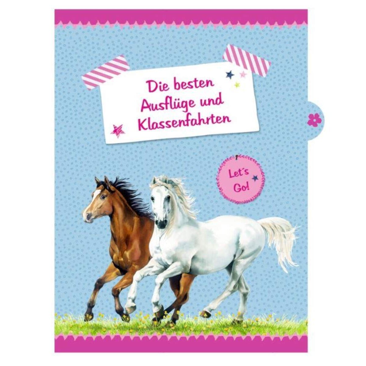Coppenrath Verlag Sammelordner Meine Schulzeit - Pferdefreunde (blaues Design)