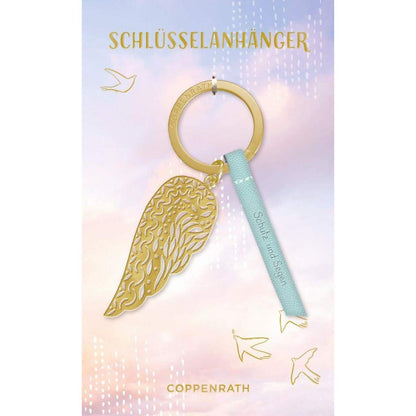 Coppenrath Verlag Schlüsselanhänger Schutz und Segen mit Flügelanhänger