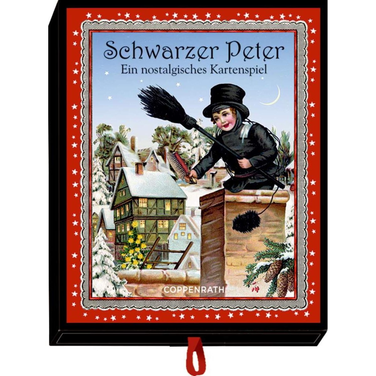 Coppenrath Verlag Schwarzer Peter Nostalgisches Kartenspiel