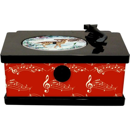 Coppenrath Verlag Sound-Adventskalender, Vintage-Plattenspieler Behr.