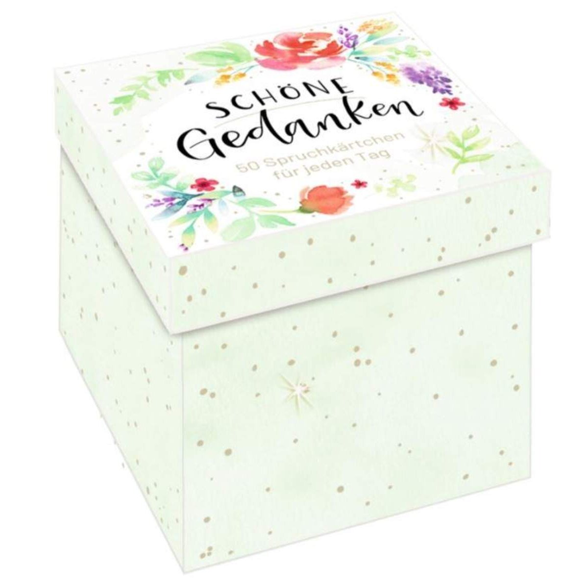 Coppenrath Verlag Sprüchebox: Schöne Gedanken - Spruchkärtchen
