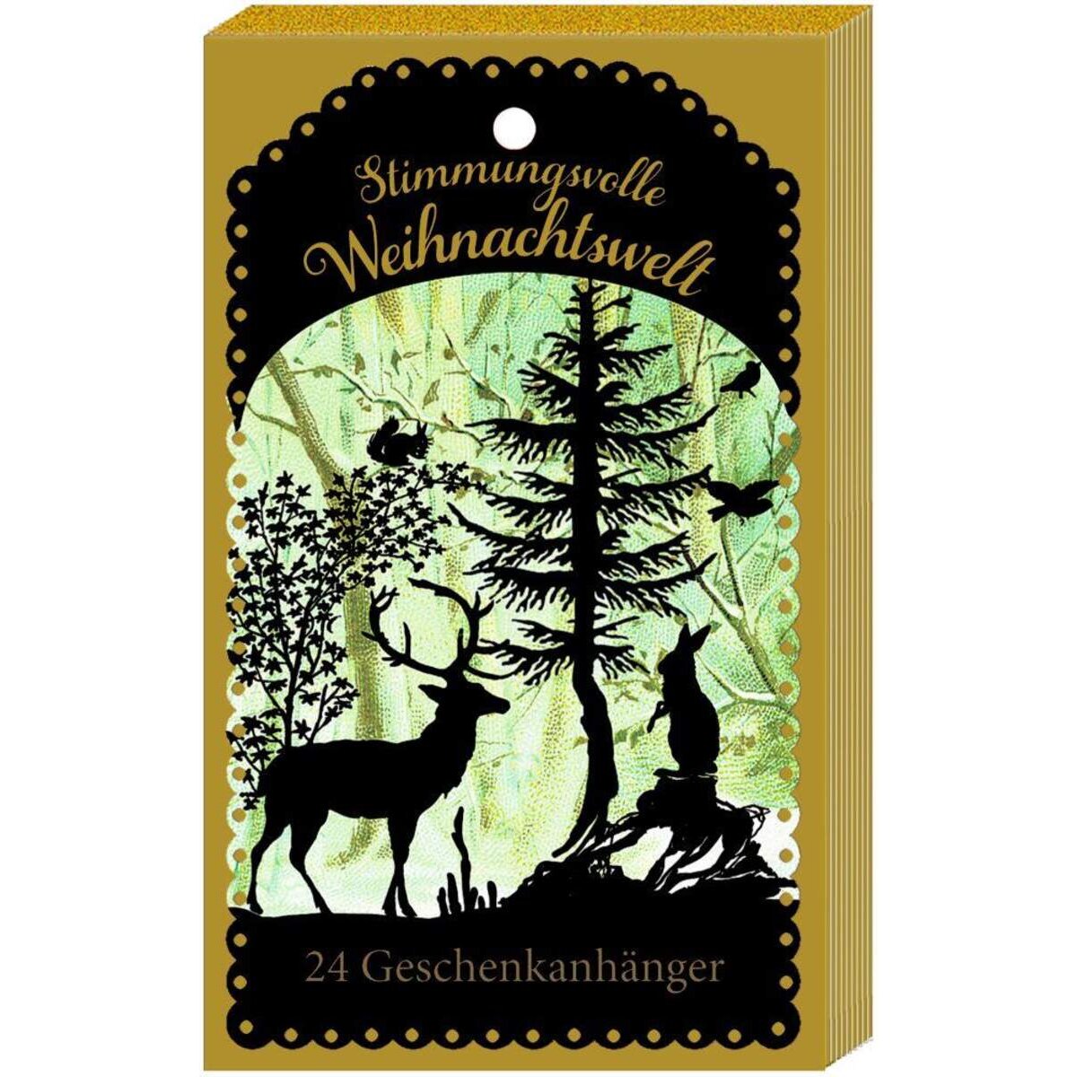 Coppenrath Verlag Stimmungsvolle Weihnachtswelt - 24 Geschenkanh., Adv. (Behr)