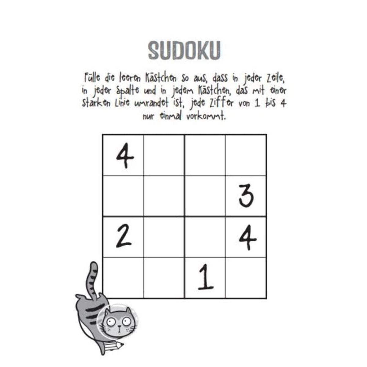 Coppenrath Verlag Sudoku-Rätsel für Anfänger