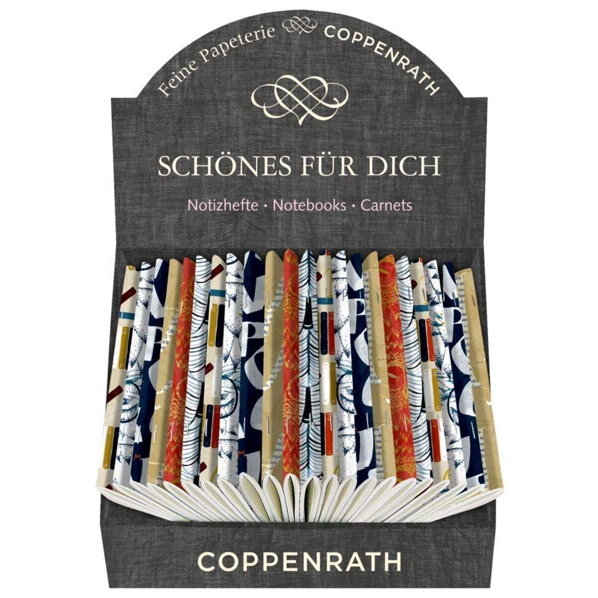 Coppenrath Verlag TA Notizhefte DIN A6 "BücherLiebe" (24 Ex. sort.)